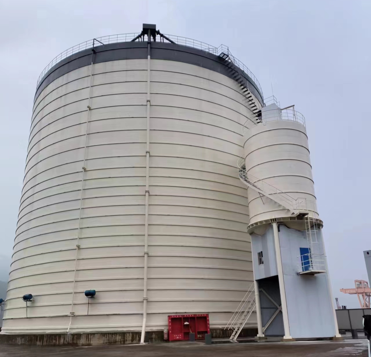 福安10万吨水泥钢板库